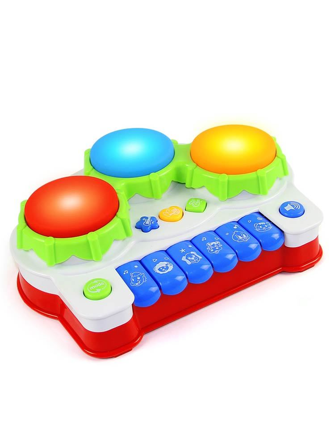 🎹🥁 Teclado Musical Infantil con Luces y Sonidos - Imagen 2