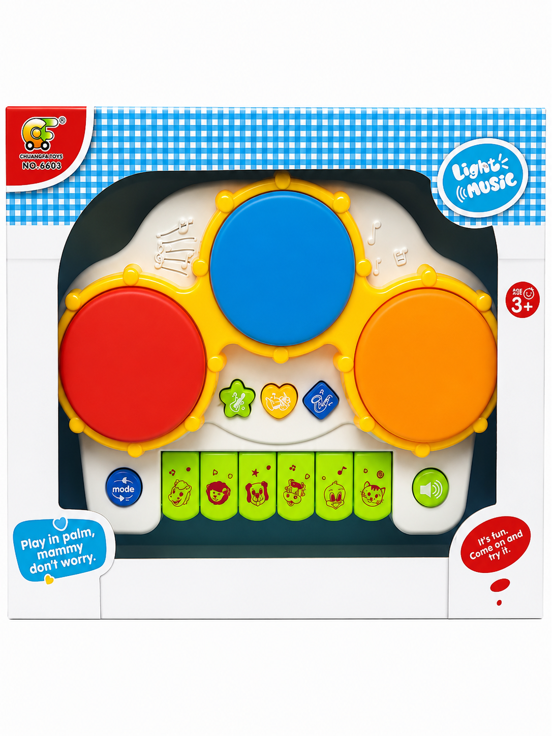 🎹🥁 Teclado Musical Infantil con Luces y Sonidos