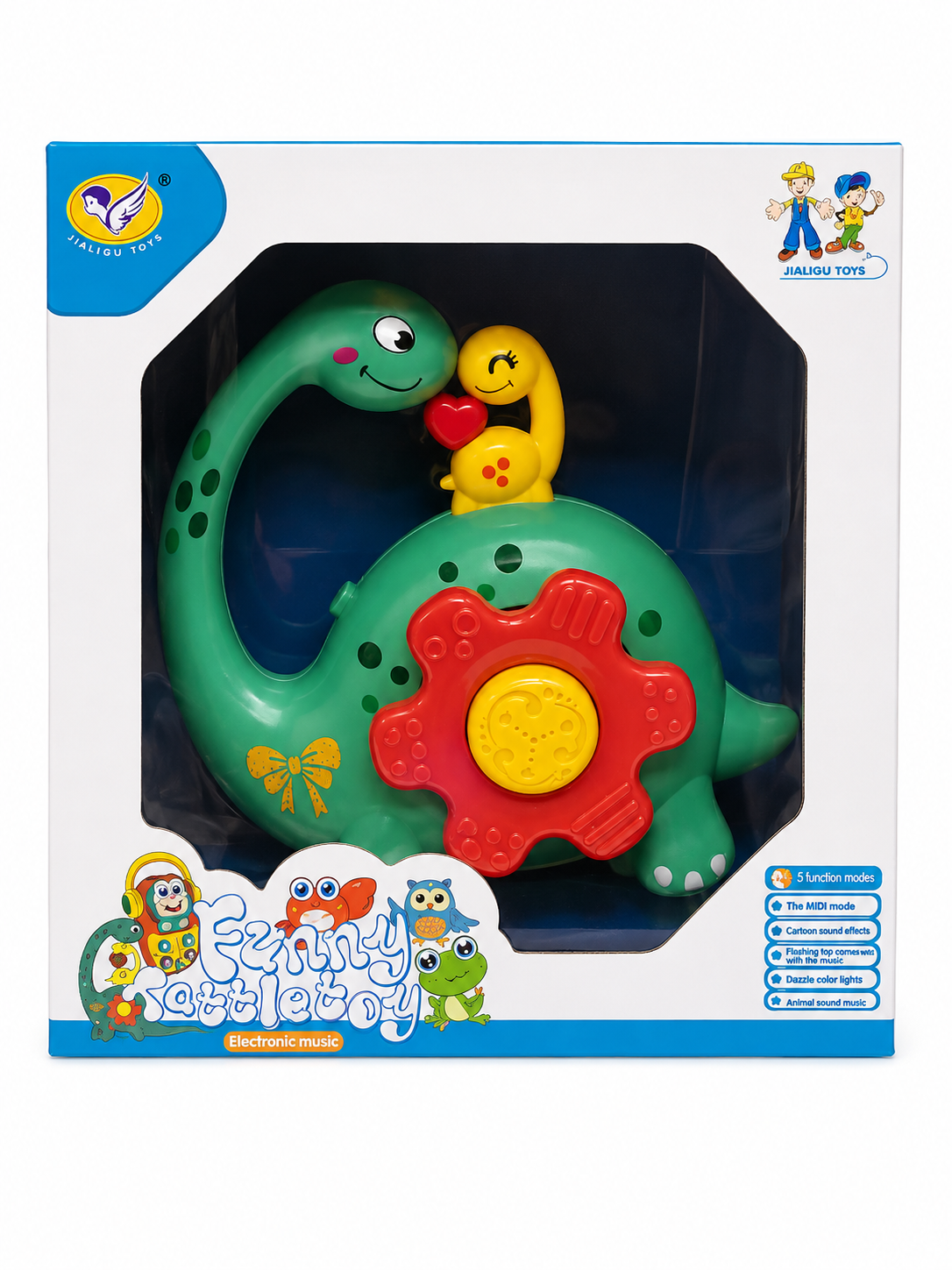 🦕 Dinosaurio Electrónico Musical Interactivo