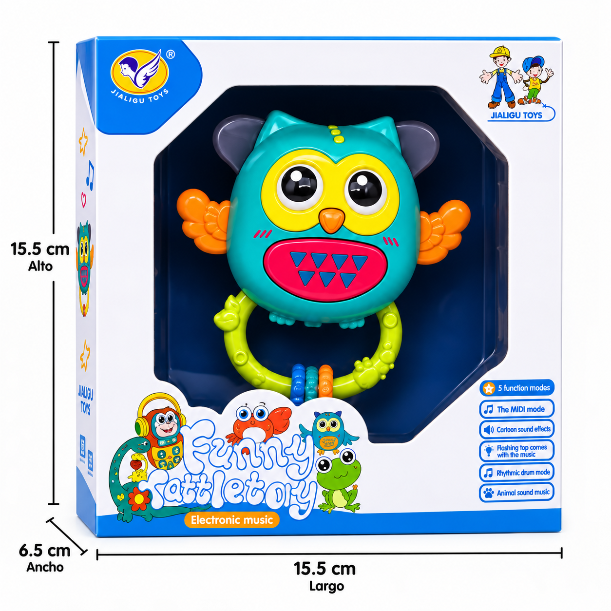 🦉 Búho Electrónico Musical Interactivo - Imagen 3