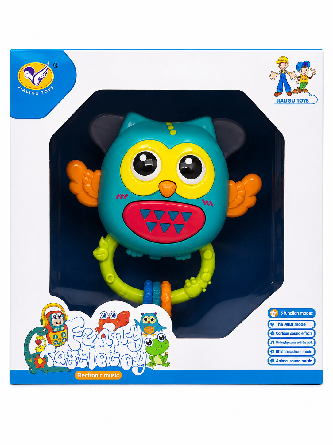 🦉 Búho Electrónico Musical Interactivo