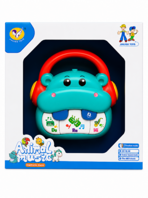 🎹🦛 Piano Infantil Hipopótamo – Animal Music