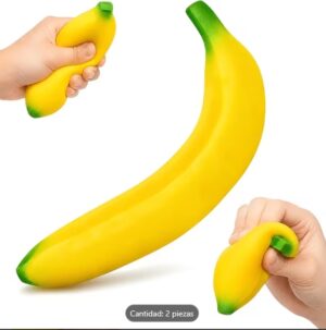 🍌 Squishy Banano Antiestrés