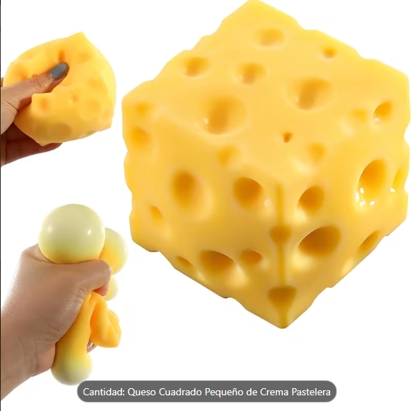 🧀 Squishy Queso Antiestrés