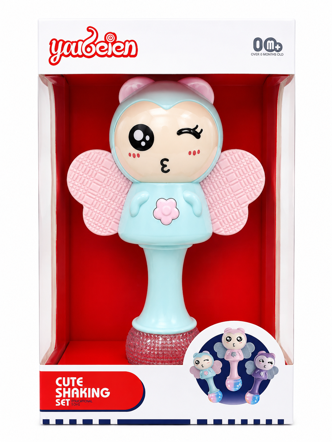 🦋 Sonajero Mariposa Infantil