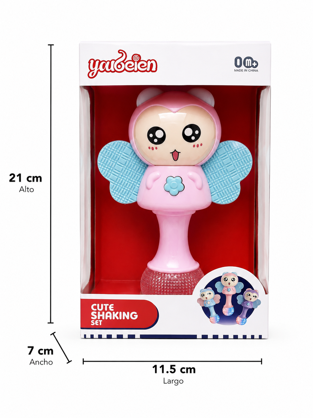 🦋 Sonajero Mariposa Infantil (copia) - Imagen 3