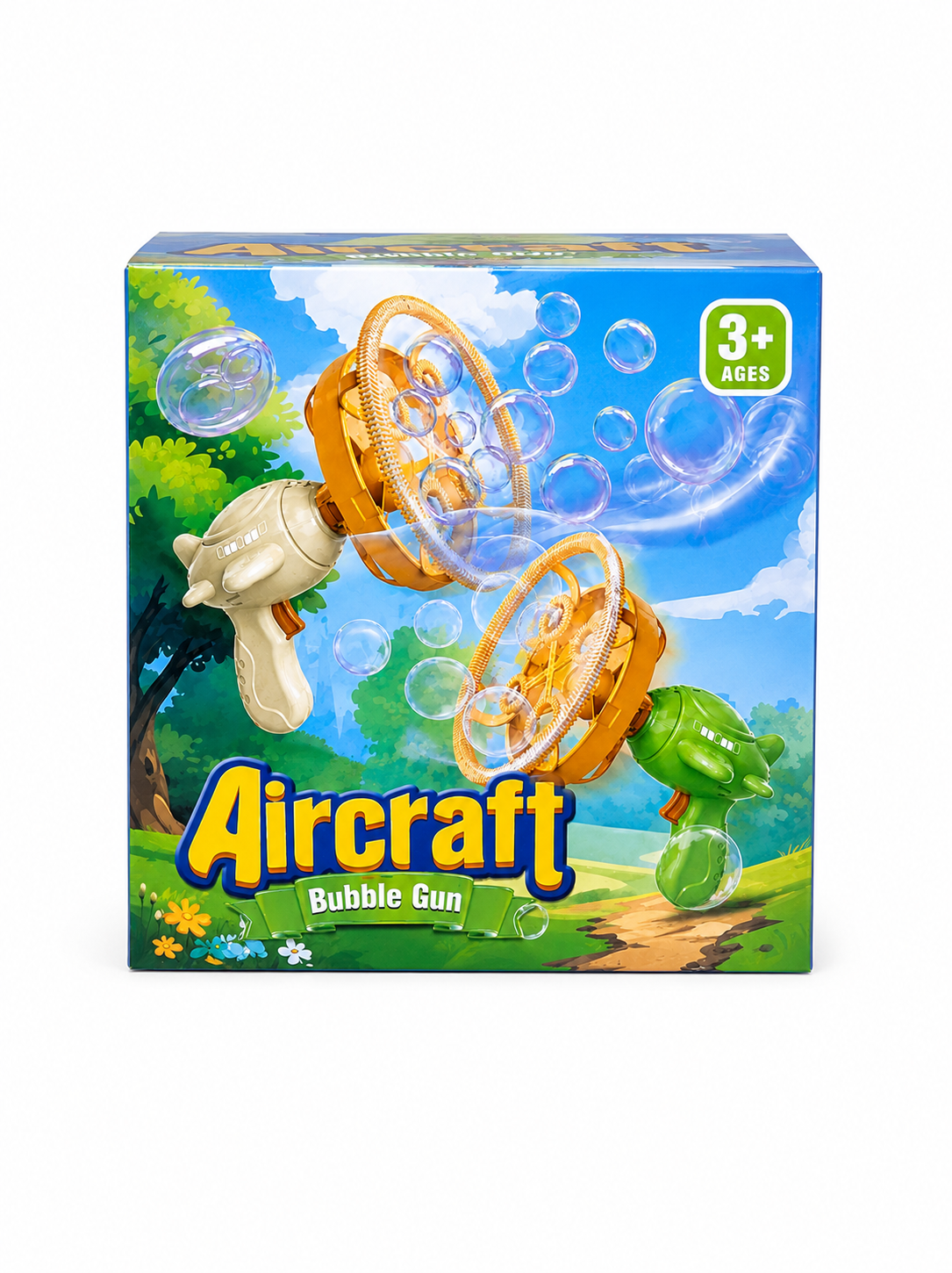 🫧 Pistola de Burbujas AirCraft Bubble Gun - Imagen 2