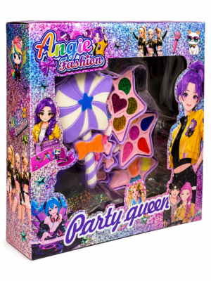 🍭💄 Set de Maquillaje Infantil Party Queen
