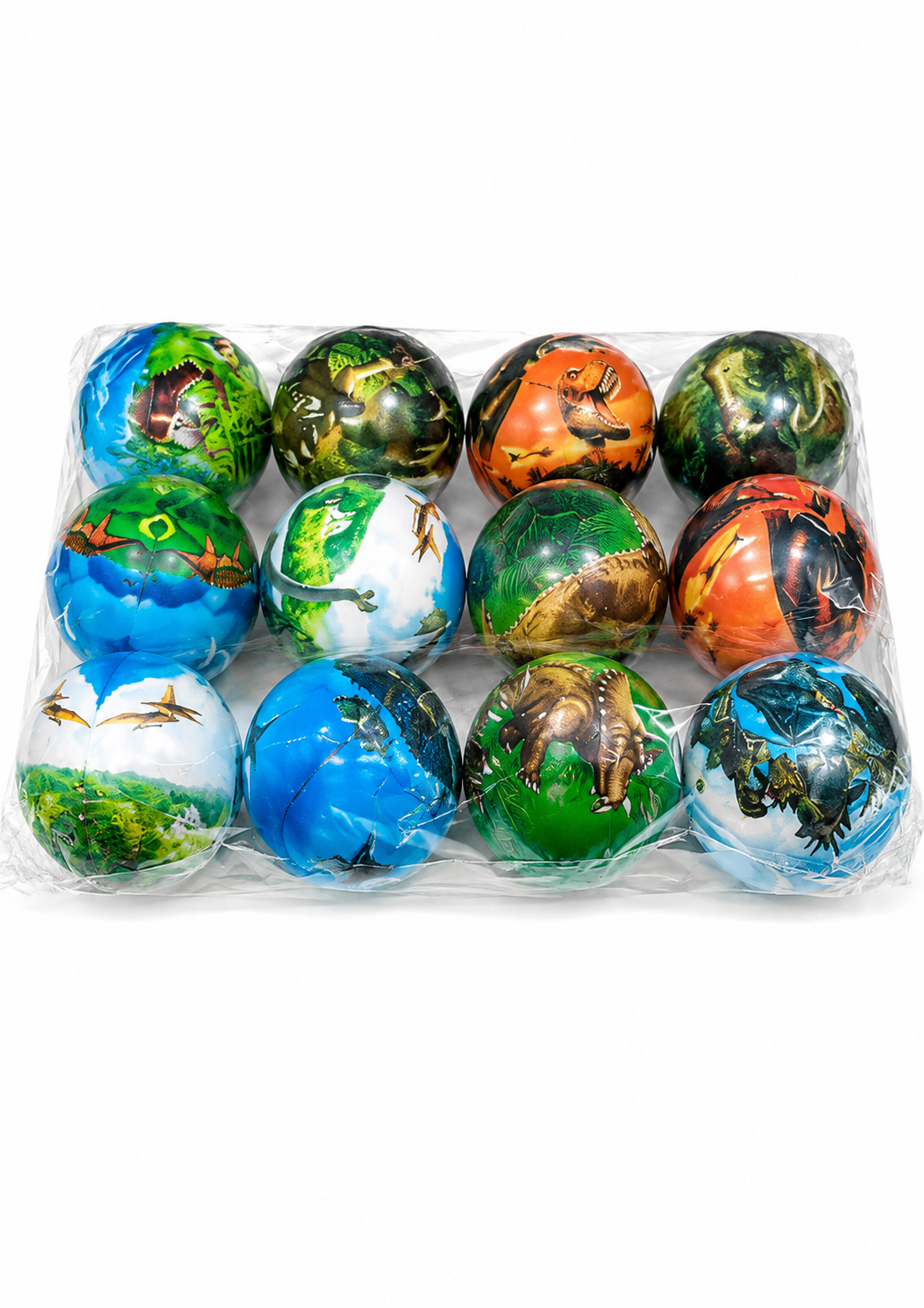 🦖🔴 Pelota Antiestrés Dinosaurios