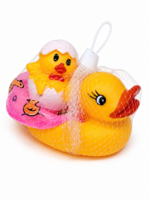🦆 Set de Juguetes de Baño Patitos